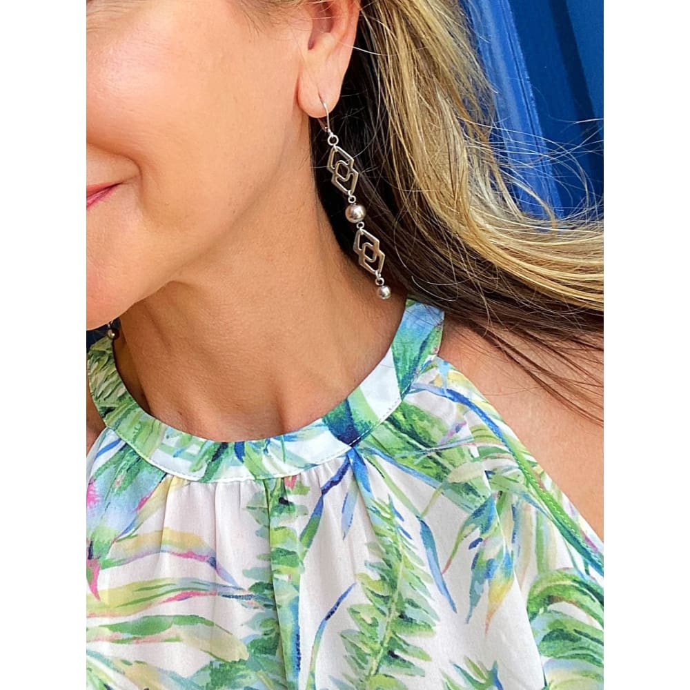 CHEVRON EARRINGS