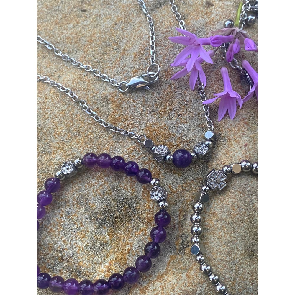 AMETHYST STONE BRACELET