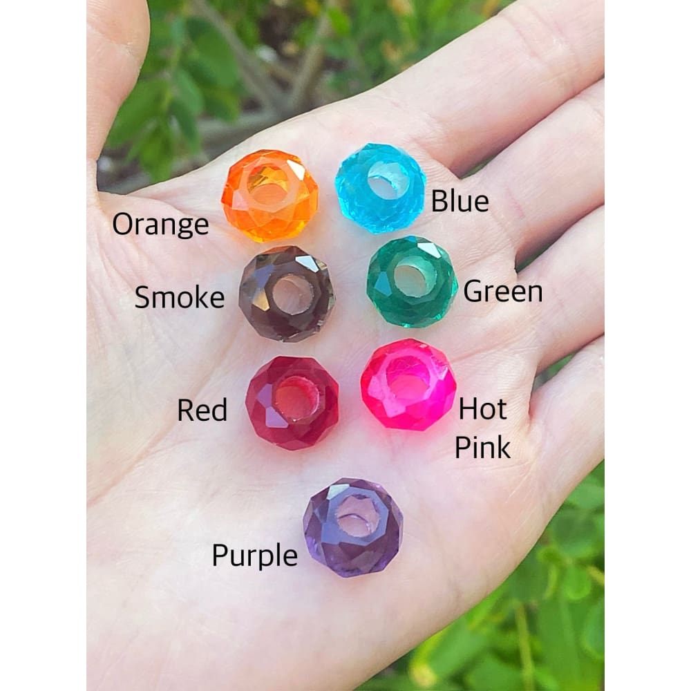 GLASS CHARM NECKLACE