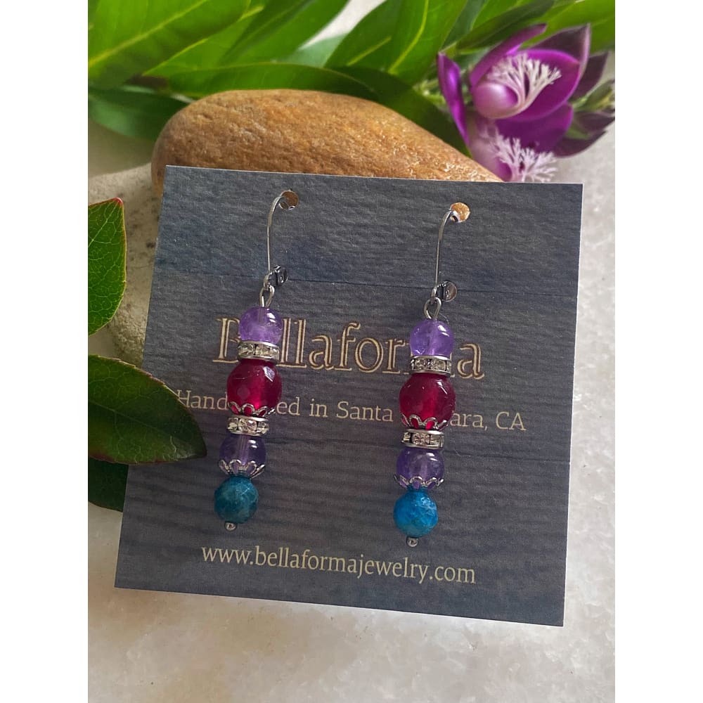 JEWEL STACK EARRINGS