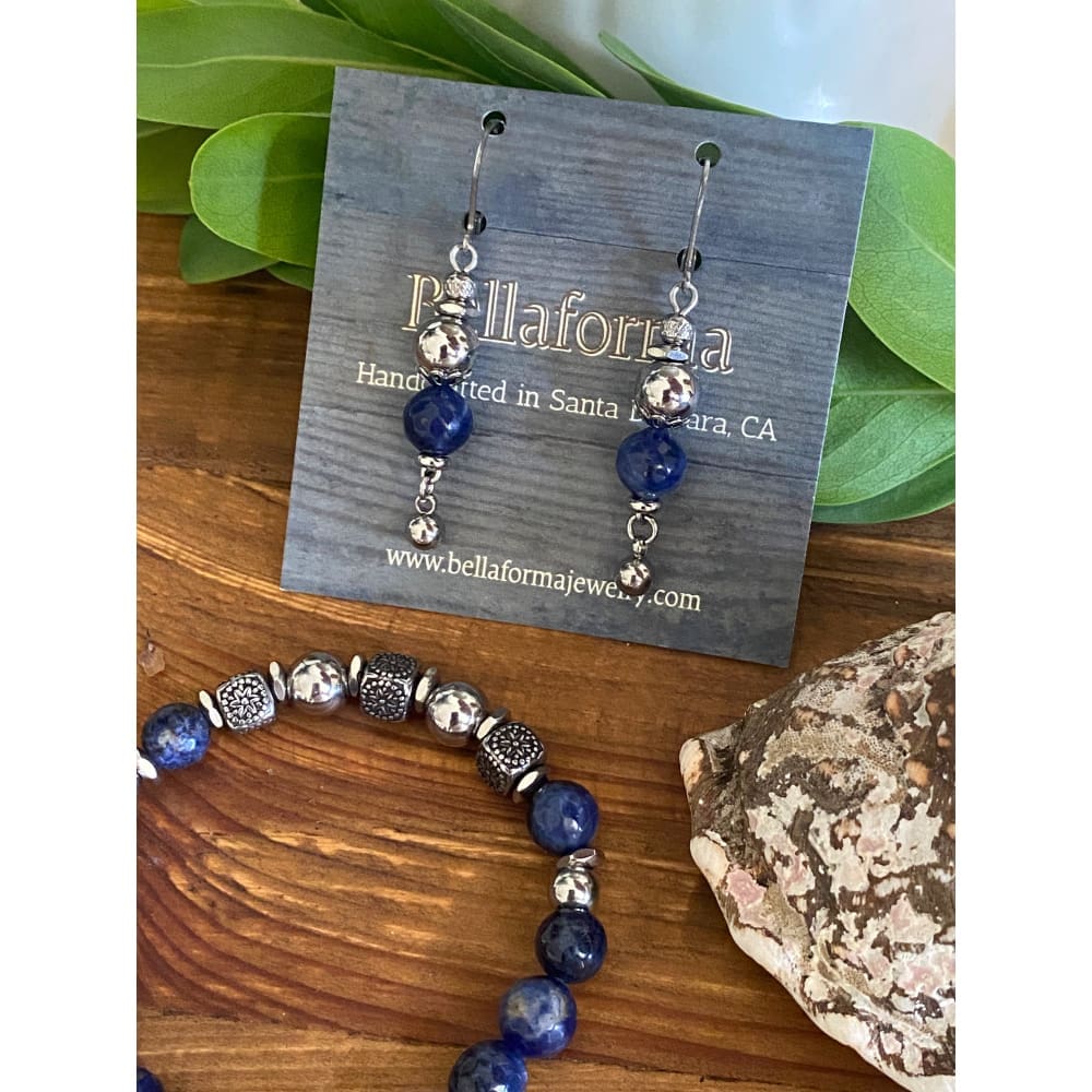 SODALITE EARRINGS