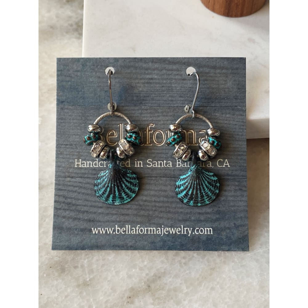 PATINA SEASHELL EARRINGS