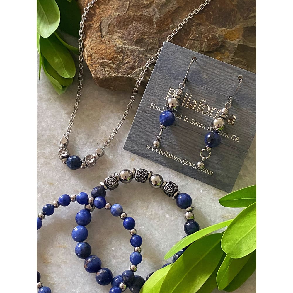 AMETHYST BEAD NECKLACE