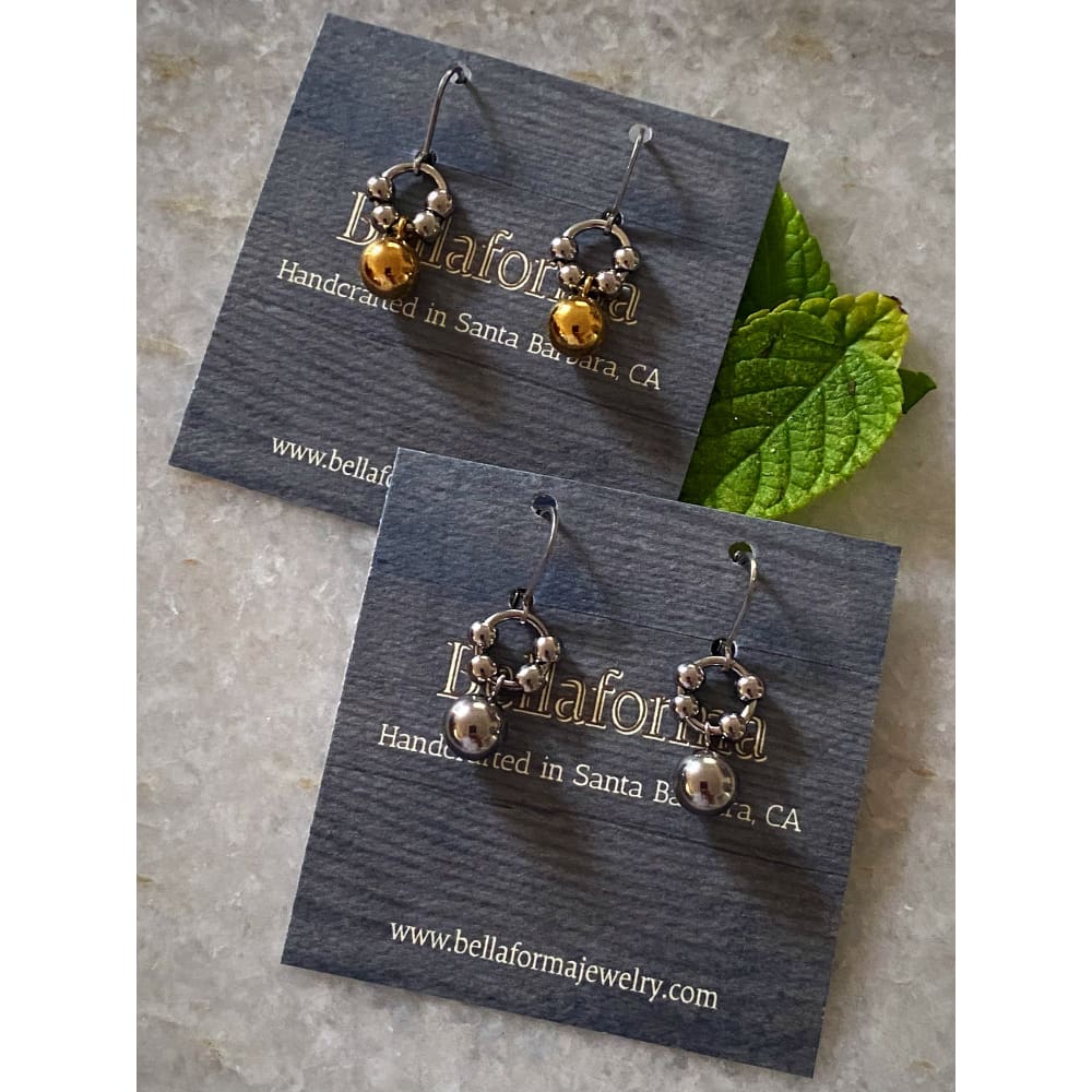 CHARM DROP EARRINGS