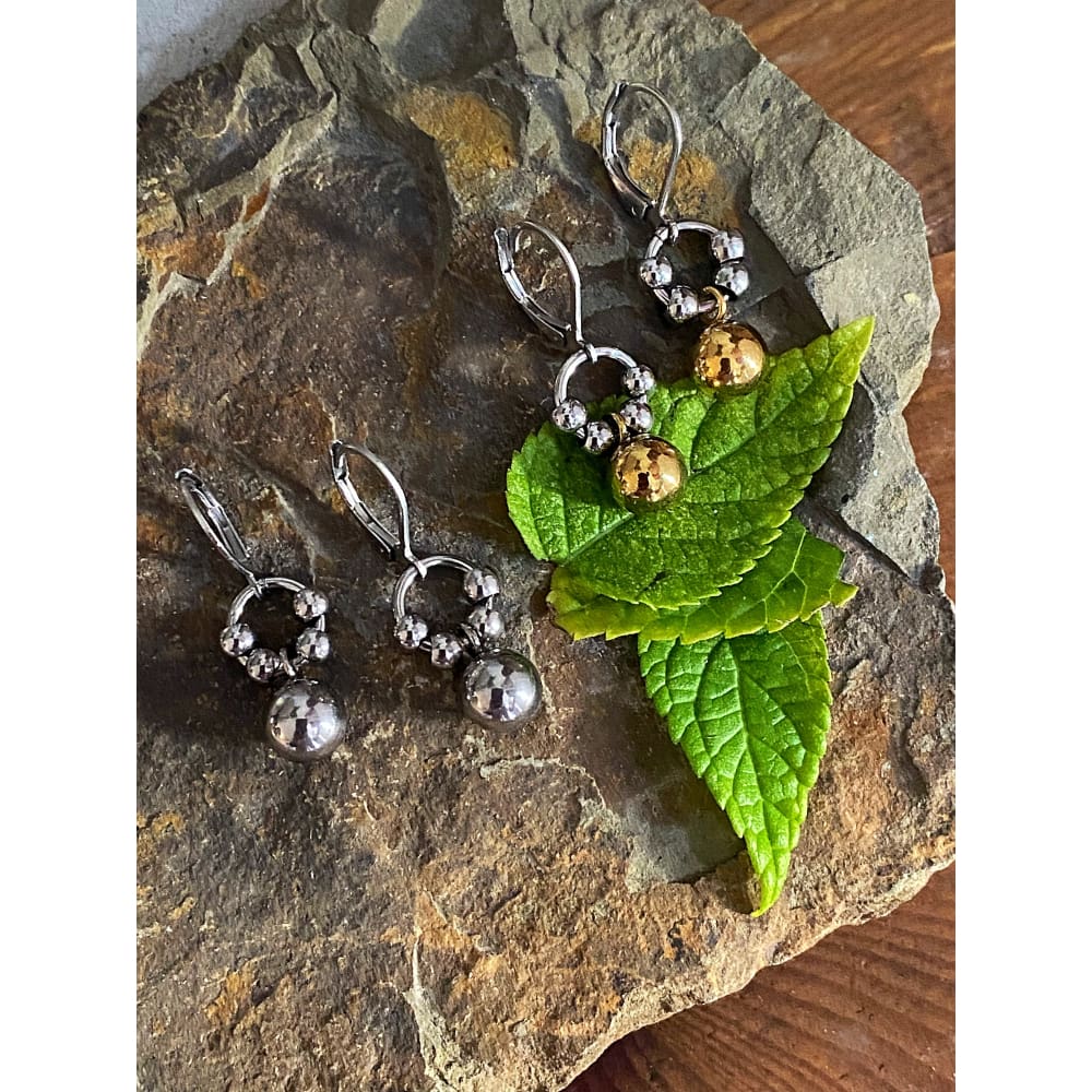 CHARM DROP EARRINGS