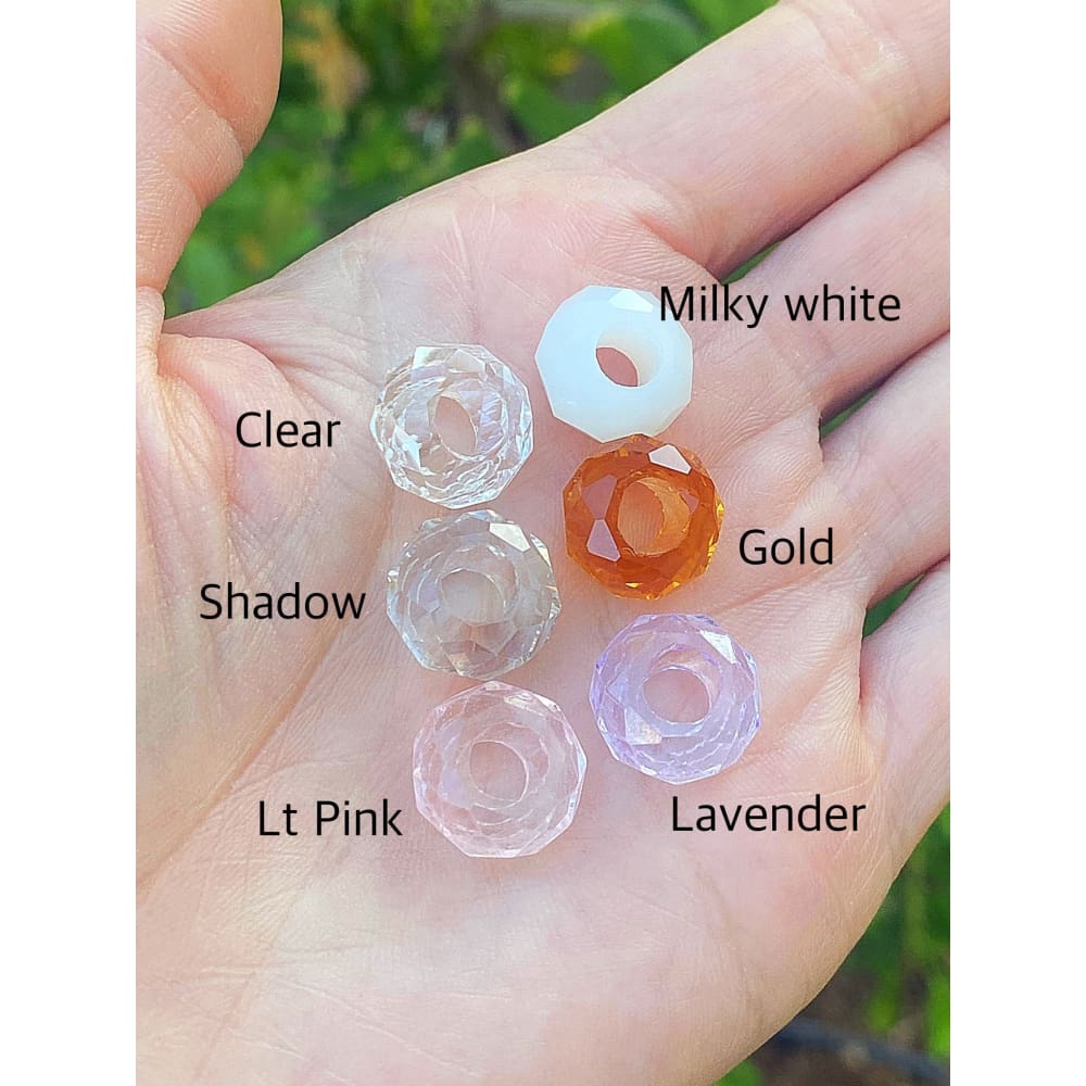 GLASS CHARM NECKLACE