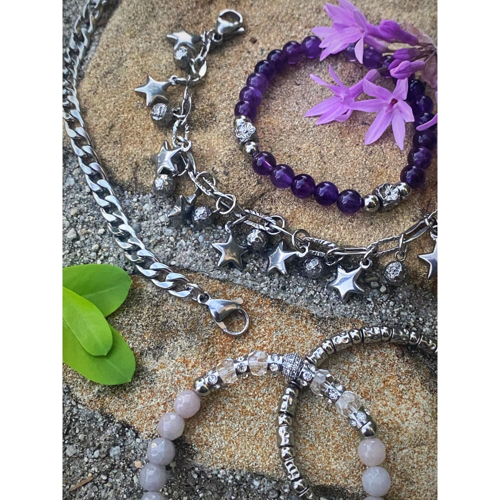 AMETHYST STONE BRACELET