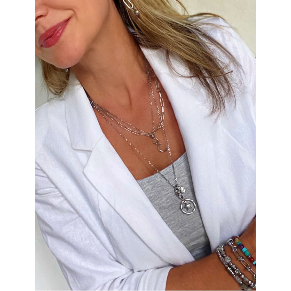 TINY MOON NECKLACE