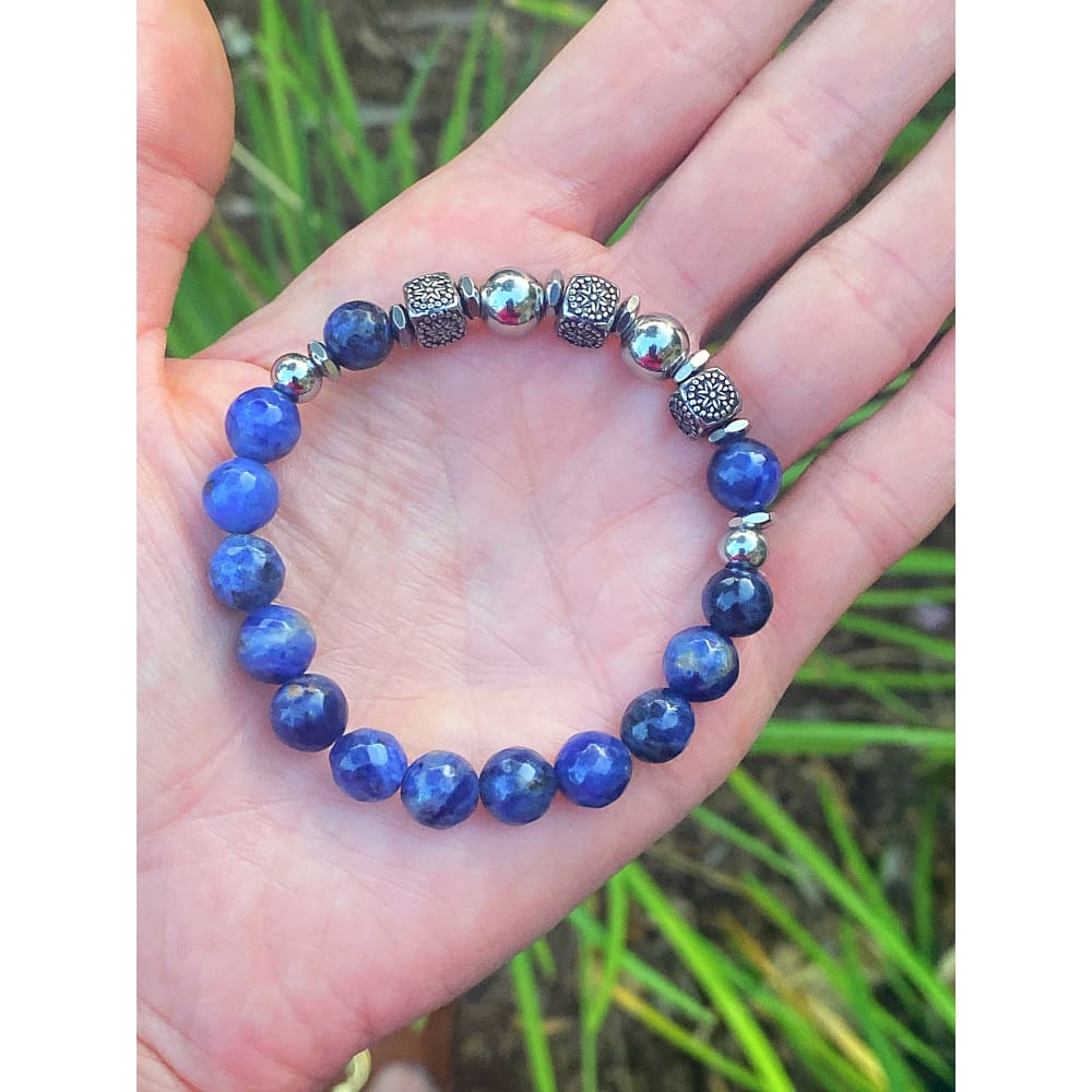 CHUNKY SODALITE BRACELET