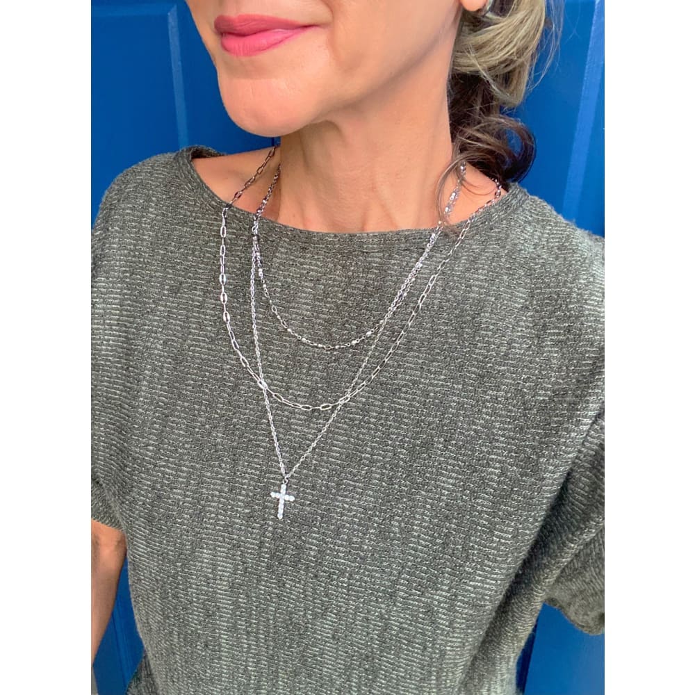 FACETED LINK NECKLACE