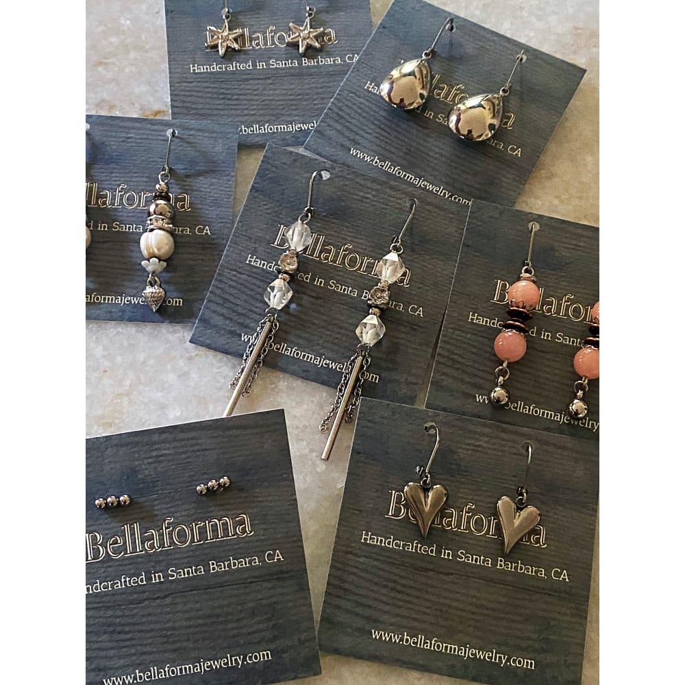 QUARTZ ICICLE EARRINGS