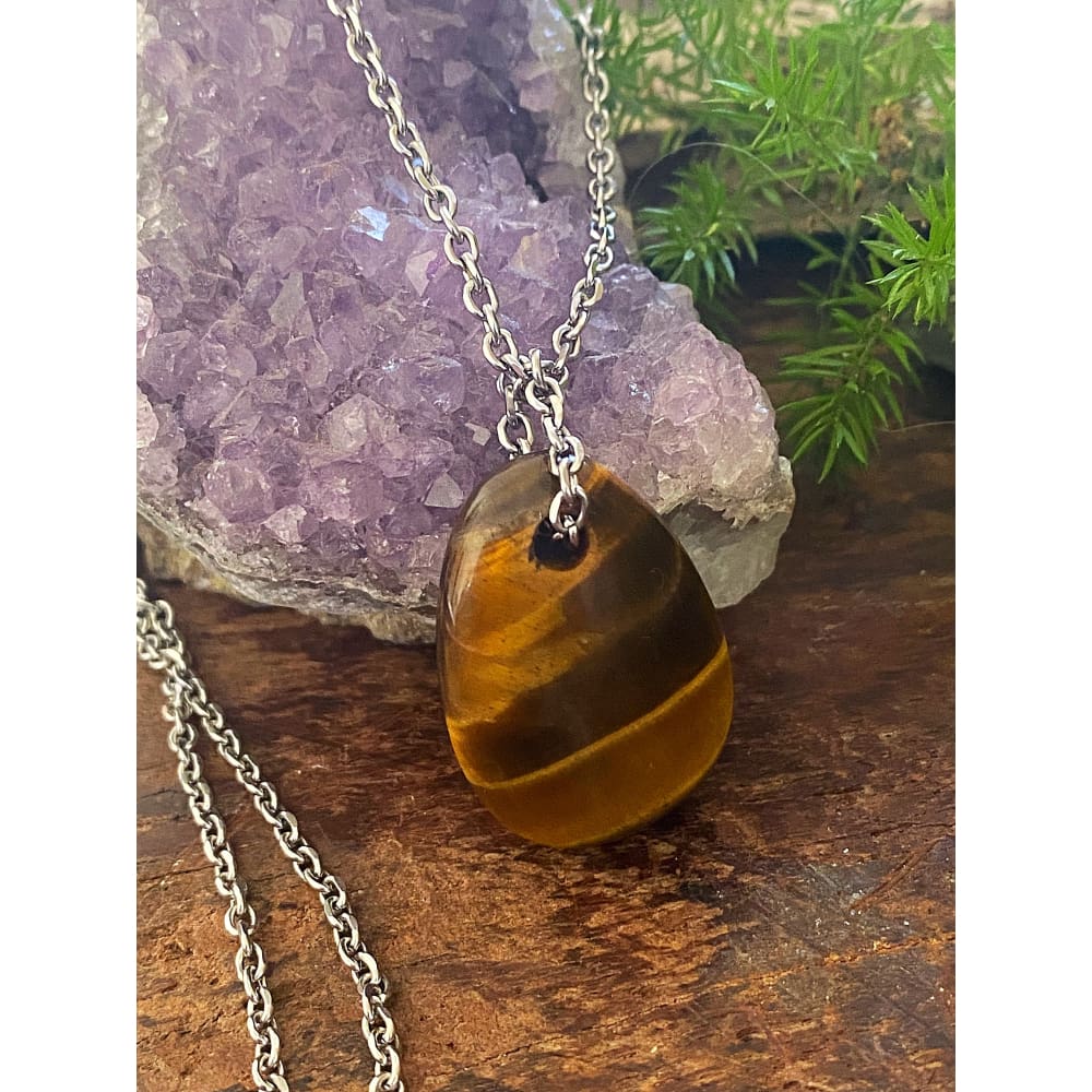 TIGER EYE NECKLACE