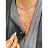 CRYSTAL PEAR NECKLACE