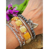BEADED BAR BRACELET