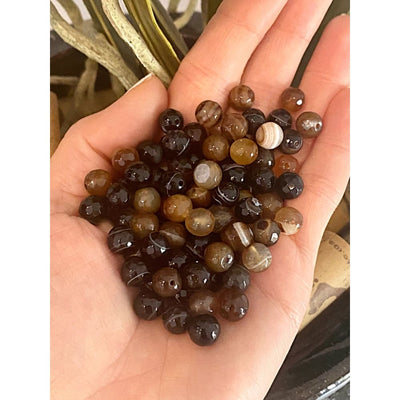 CHESTNUT AGATE BRACELETS