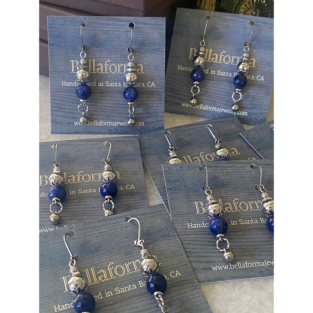 SODALITE EARRINGS