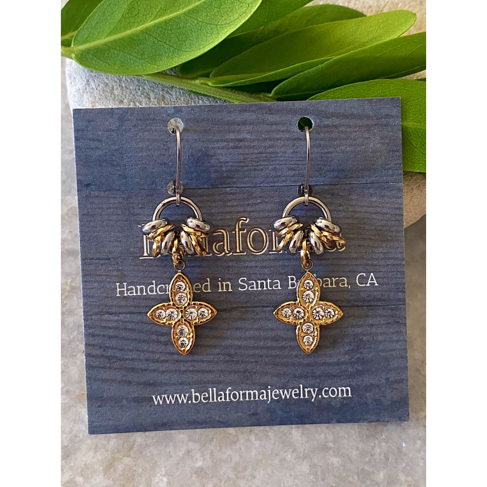GOLDEN CLOVER EARRINGS