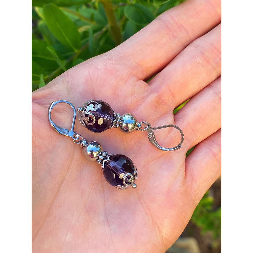 VINTAGE CRYSTAL EARRINGS