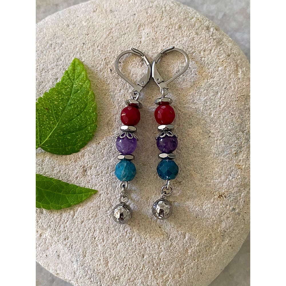 JEWEL STACK EARRINGS