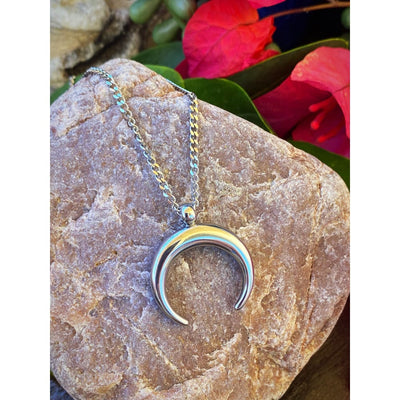 CRESCENT MOON NECKLACE