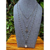 PETITE PAVÉ CROSS NECKLACE