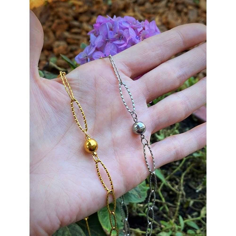 GOLD HAMMERED CHAIN
