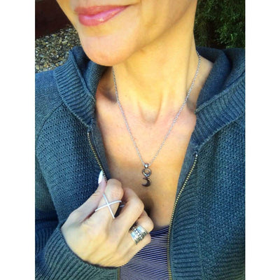 TINY MOON NECKLACE