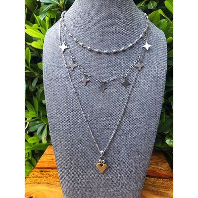 RUSTIC HEART NECKLACE