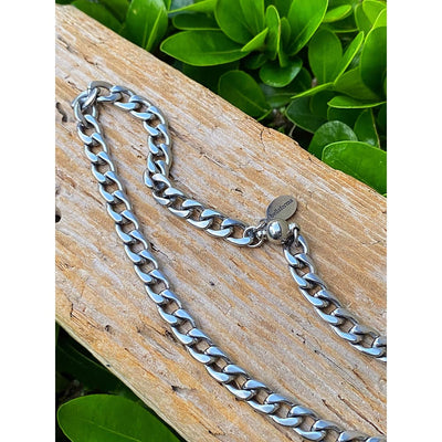 SILVER MAGNETIC CHOKER