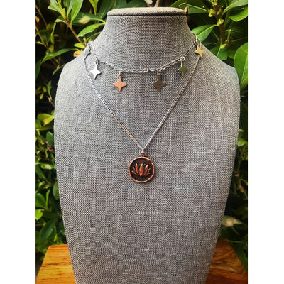 LOTUS COIN NECKLACE
