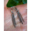 BAR AND CHAIN EARRINGS