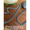 SILVER MAGNETIC CHOKER