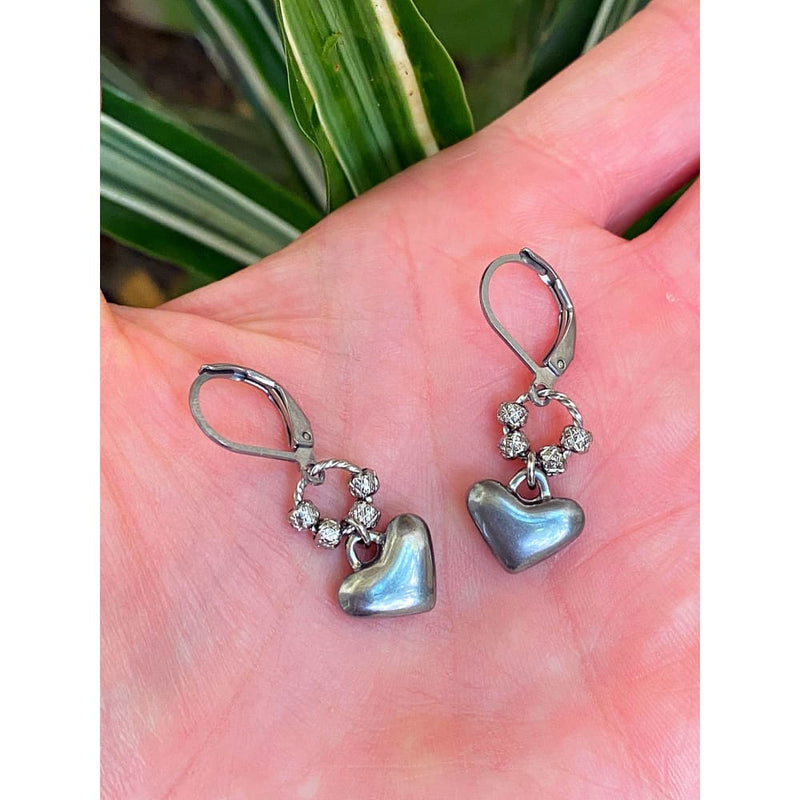 ETERNITY HEART EARRINGS