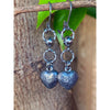 HAMMERED HEART EARRINGS