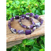 AMETHYST SQ BRACELET