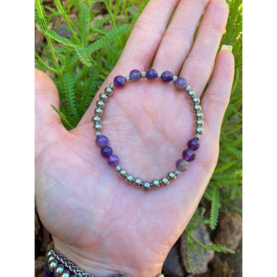AMETHYST STONE BRACELET