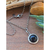 ONYX PENDANT NECKLACE