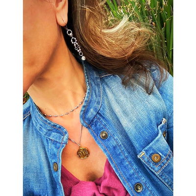 LOTUS COIN NECKLACE