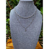 PETITE PAVÉ CROSS NECKLACE