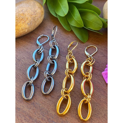 CLASSIC LINK EARRINGS