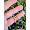 RHINESTONE RING STACK