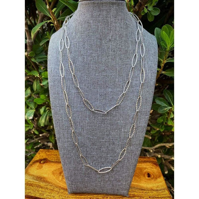 GOLD HAMMERED CHAIN