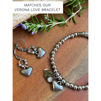 ETERNITY HEART EARRINGS