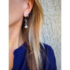 HAMMERED HEART EARRINGS